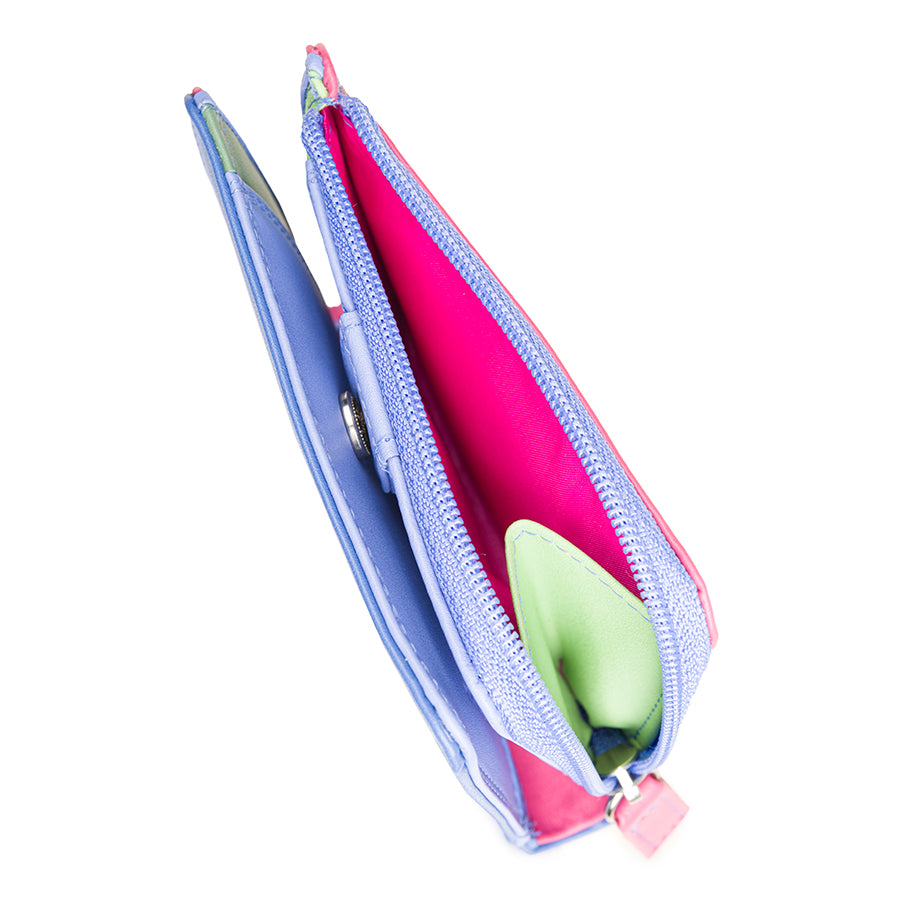 Mywalit portafogli in pelle "Classic" Multicolor 1284.181 VIOLA