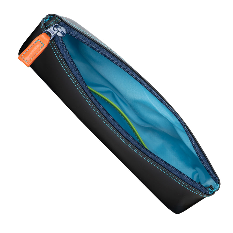 Mywalit pochette in pelle "Classic" Multicolor 1304.4 BLACK PACE