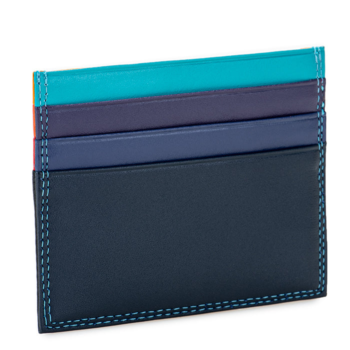 Mywalit porta carte di credito in pelle "Mens Range" Multicolor 4500.4 BLACK/PACE