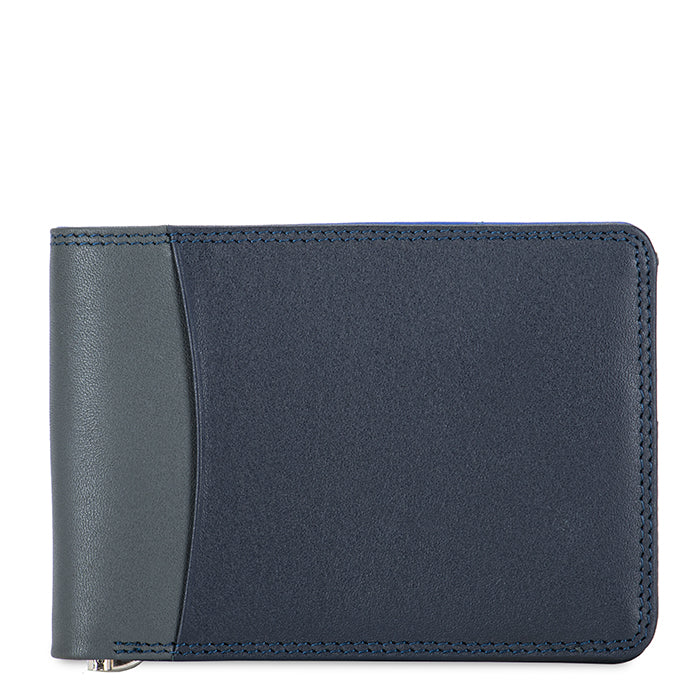 Mywalit portafogli con molletta in pelle "Mens Range" Multicolor 4504.173 MIDNIGHT