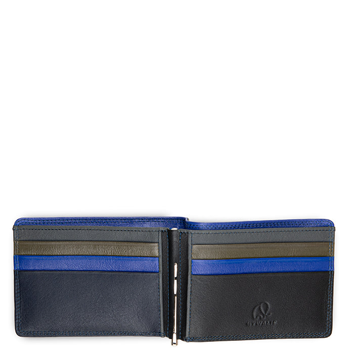 Mywalit portafogli con molletta in pelle "Mens Range" Multicolor 4504.173 MIDNIGHT