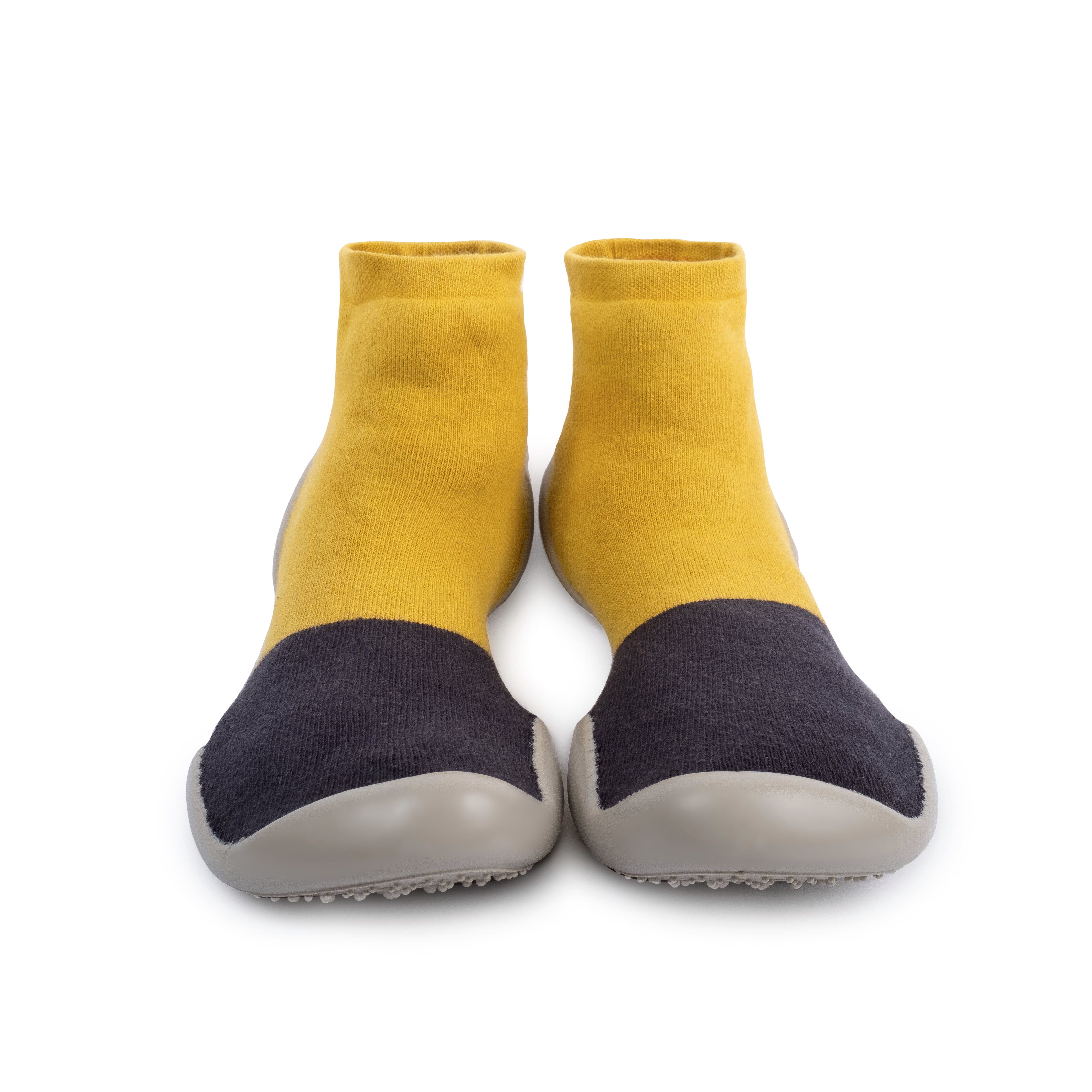 Collegien calze pantofole antiscivolo in tessuto "Chaussons" Multicolor 355D.COLOR BLOCK PIERRE