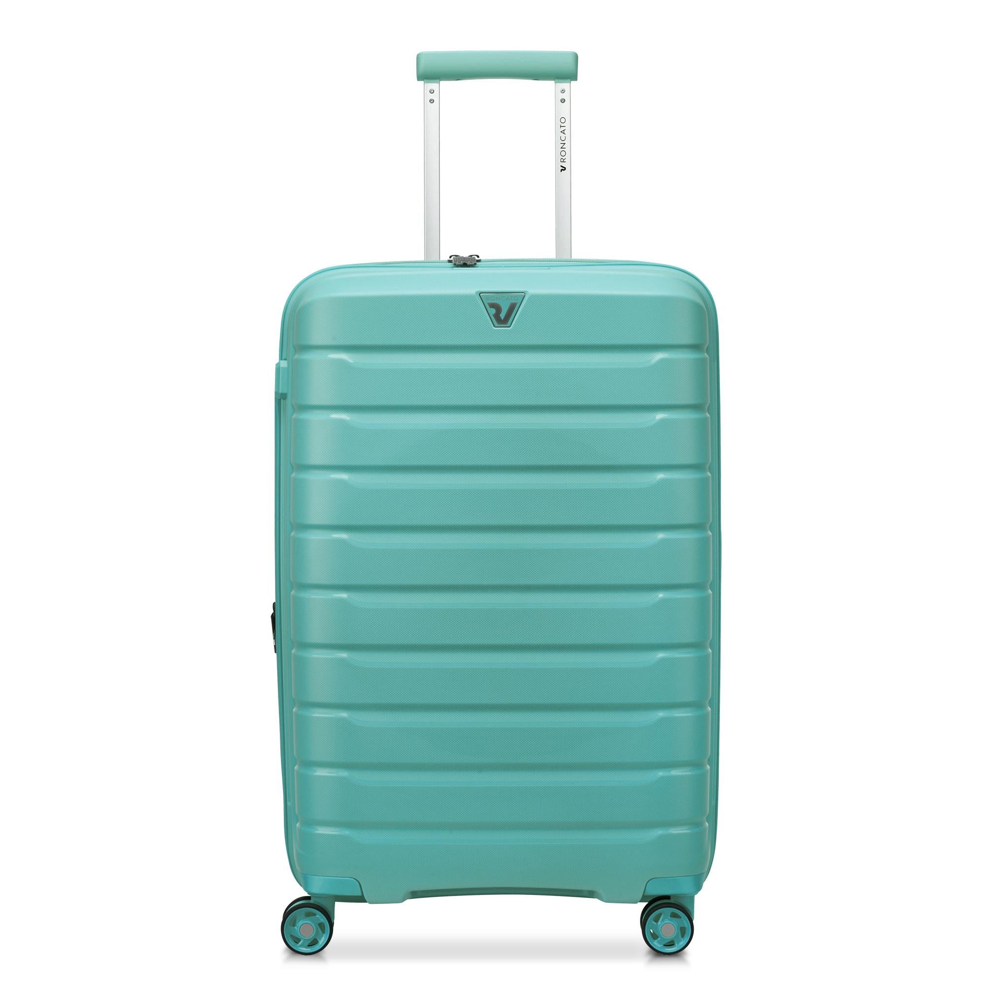 Roncato trolley medio in polipropilene "B-Flying" Verde acqua 418182.57 SALVIA