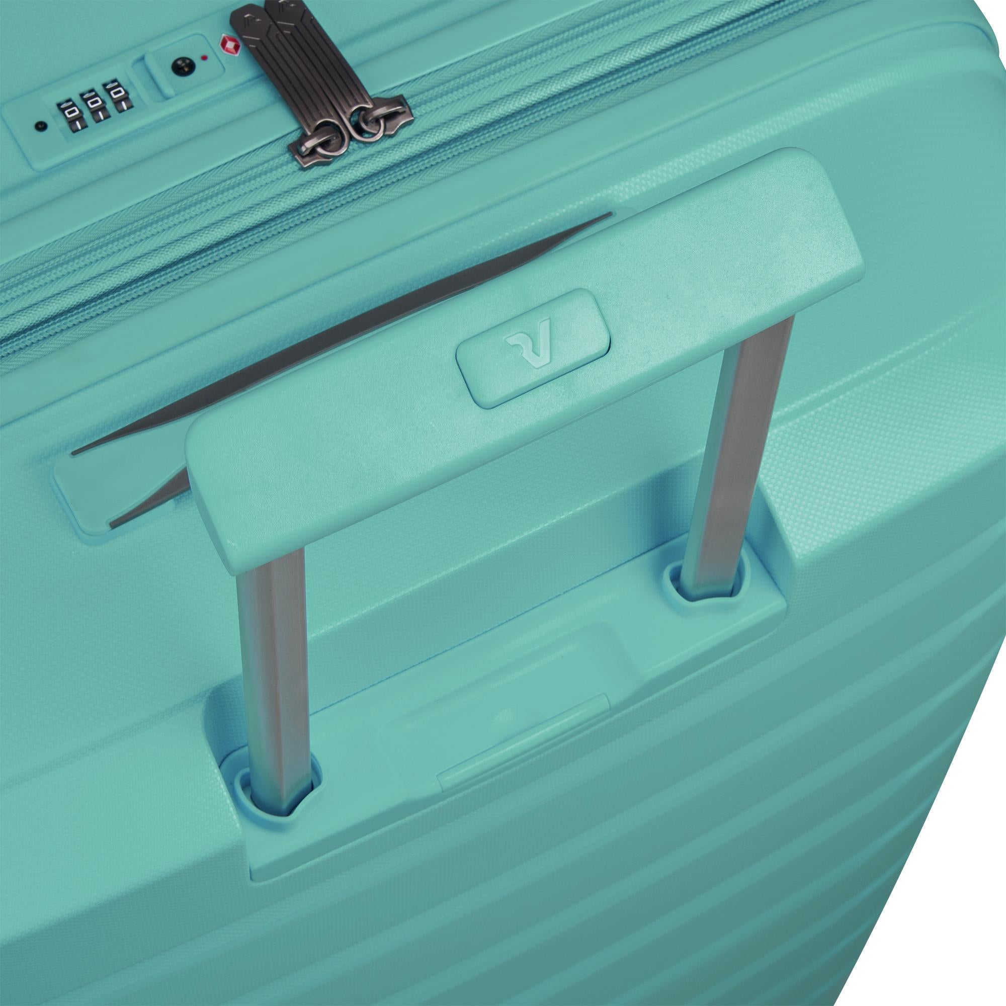 Roncato trolley medio in polipropilene "B-Flying" Verde acqua 418182.57 SALVIA