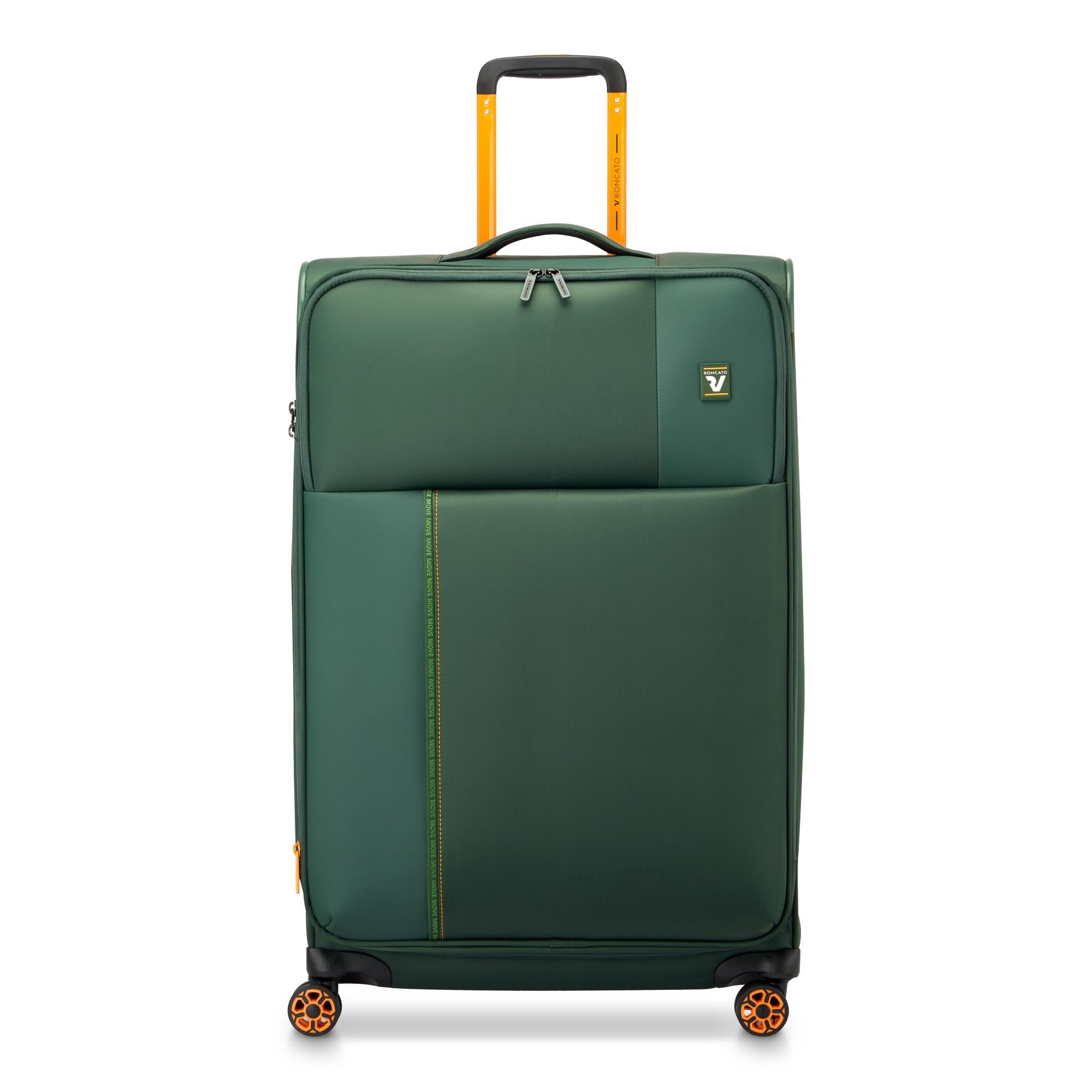 Roncato trolley grande in tessuto "Move" Verde 415351.47 VERDE MIMETICO