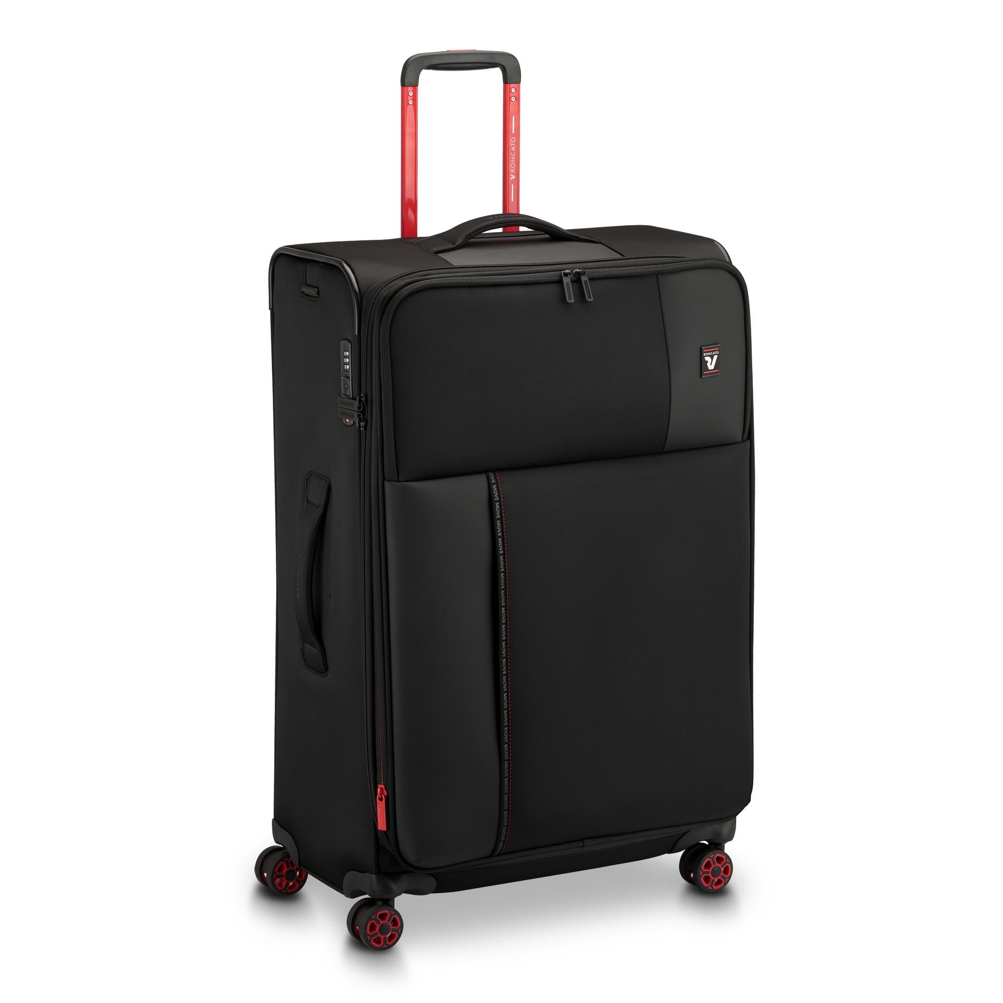 Roncato trolley grande in tessuto "Move" Nero 415351.81 NERO FUMO