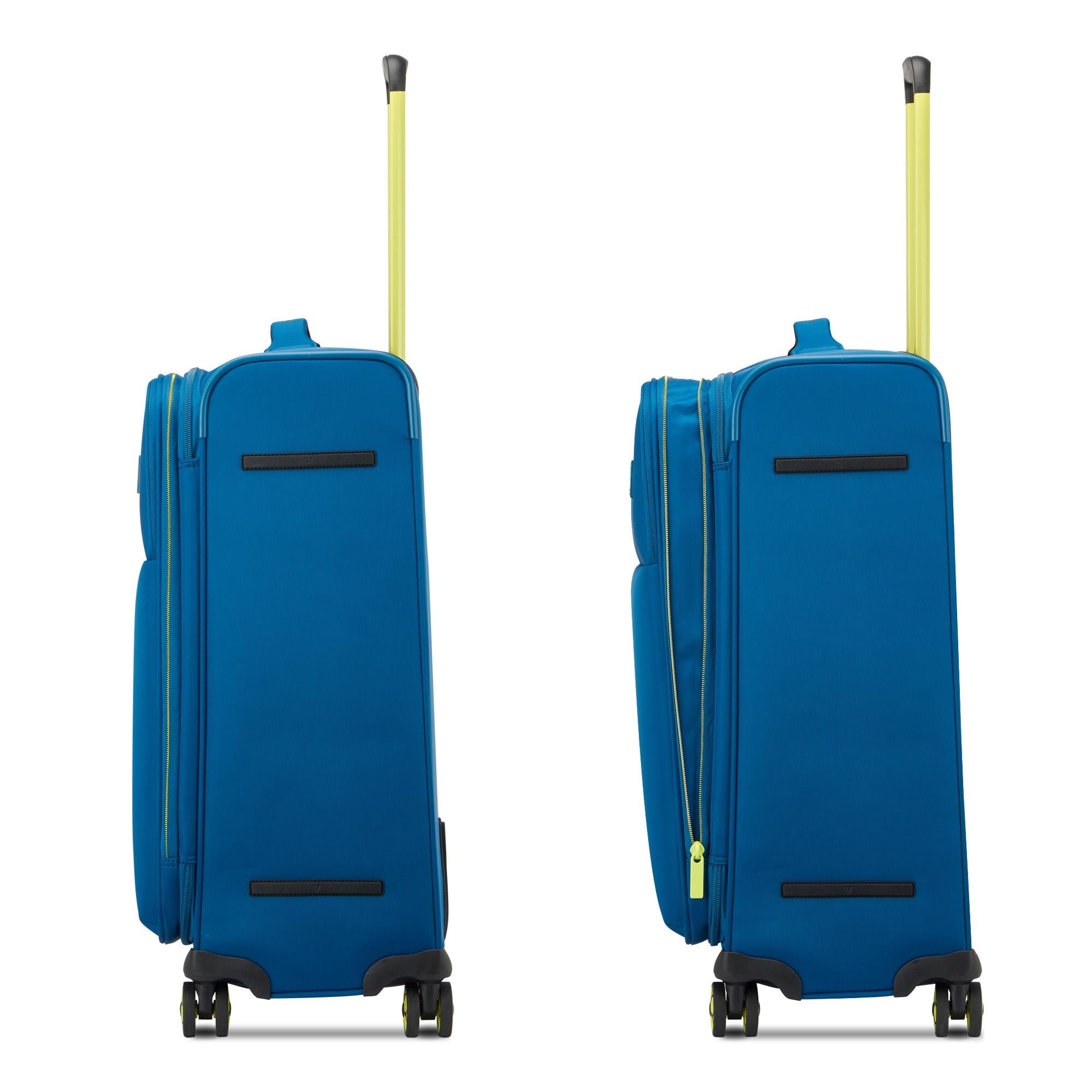 Roncato trolley medio in tessuto "Move" Blu 415352.53 BLU LAGUNA