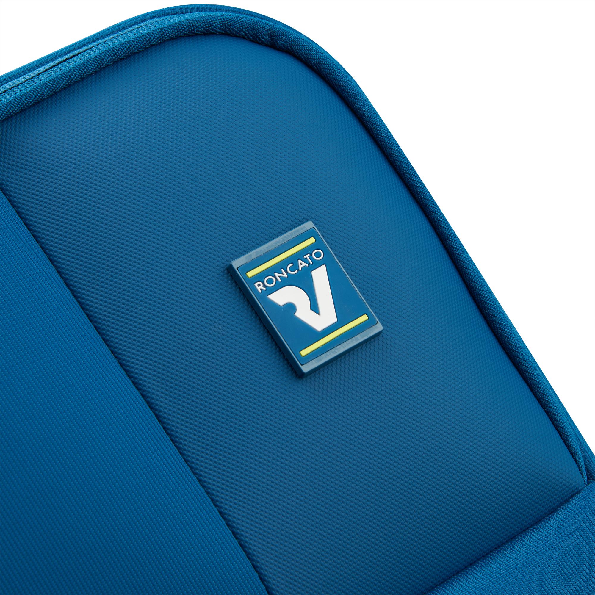 Roncato trolley medio in tessuto "Move" Blu 415352.53 BLU LAGUNA