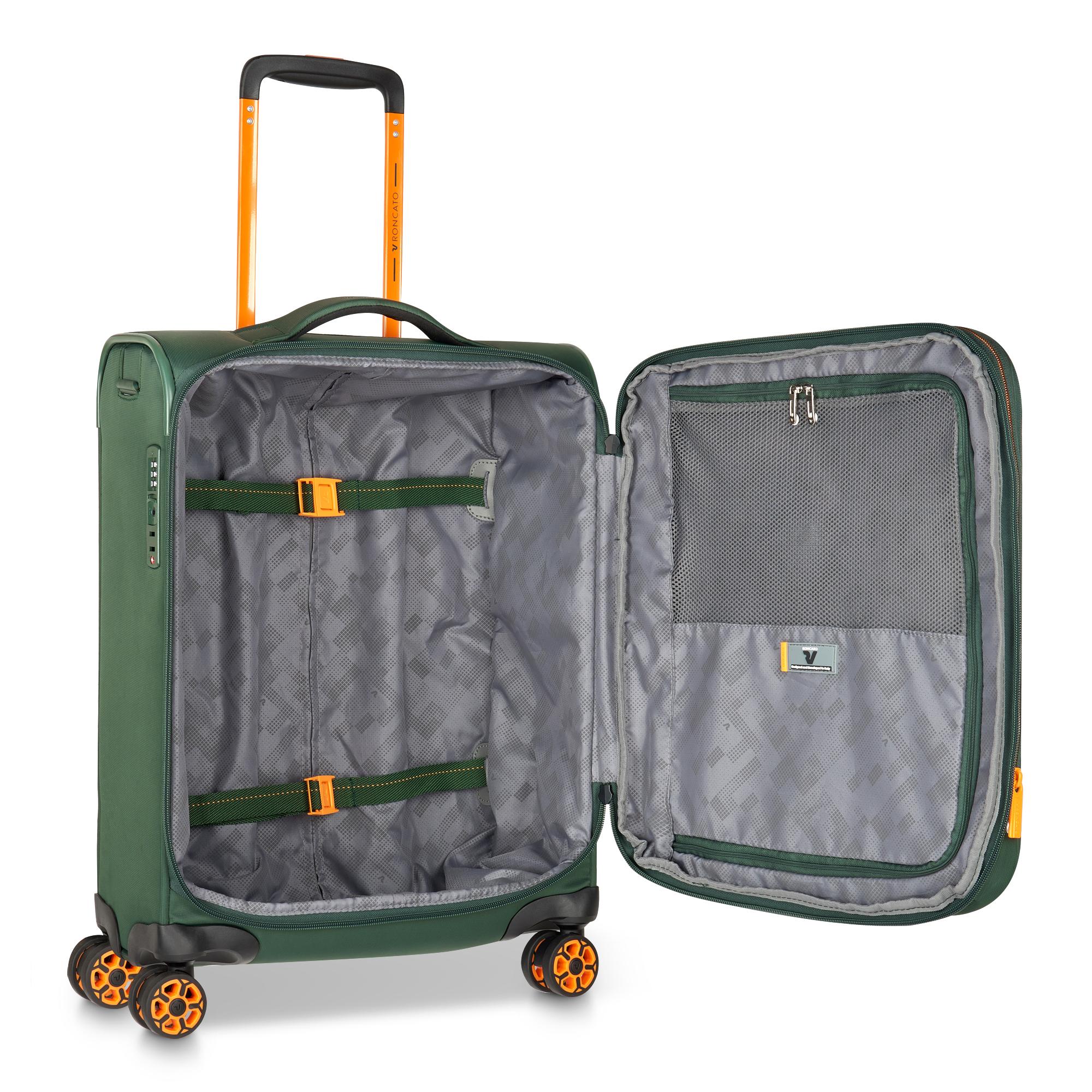 Roncato trolley cabina in tessuto "Move" Verde 415353.47 VERDE MIMETICO