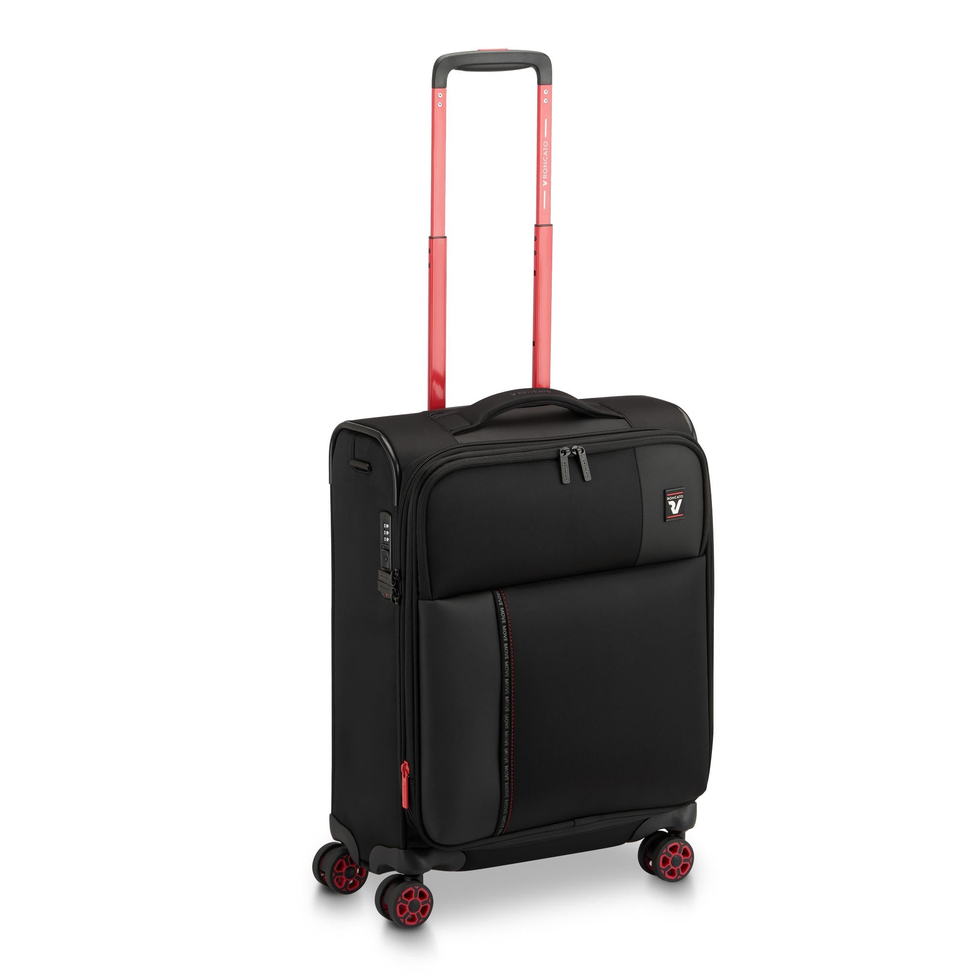 Roncato trolley cabina in tessuto "Move" Nero 415353.53 NERO FUMO