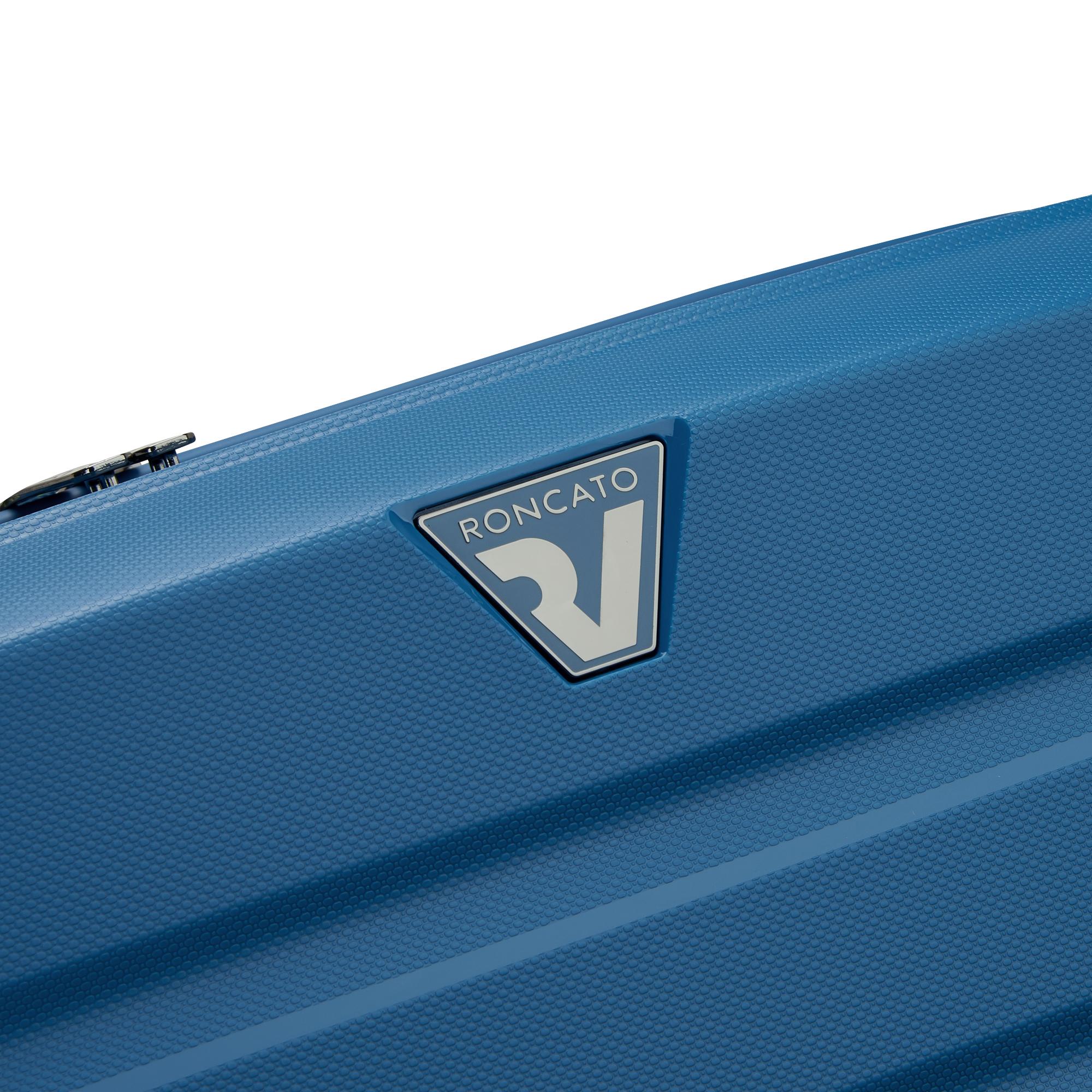 Roncato trolley grande in polipropilene "B-Flying Move" Azzurro 418181.53 BLU LAGUNA