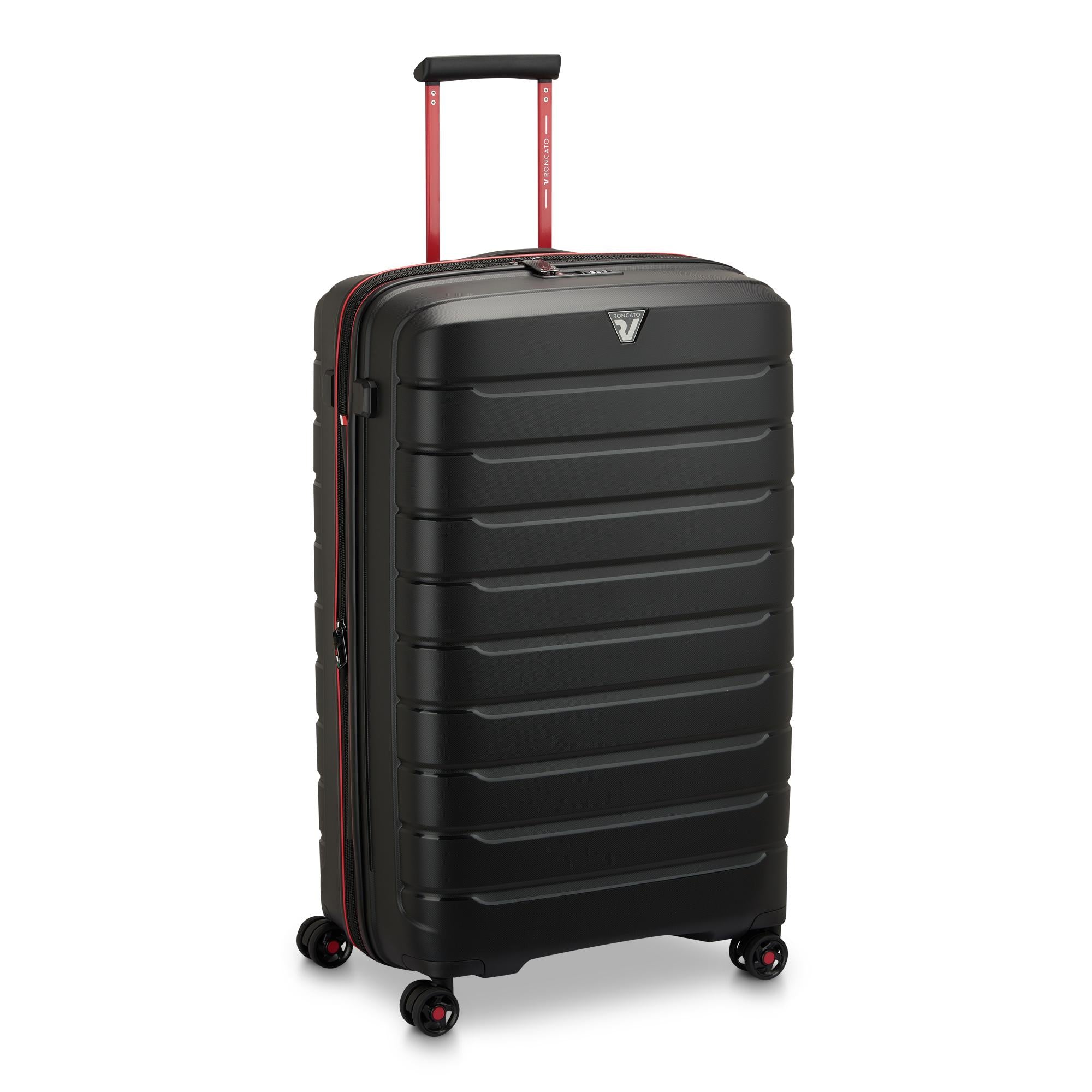 Roncato trolley grande in polipropilene "B-Flying Move" Nero 418181.81 NERO FUMO