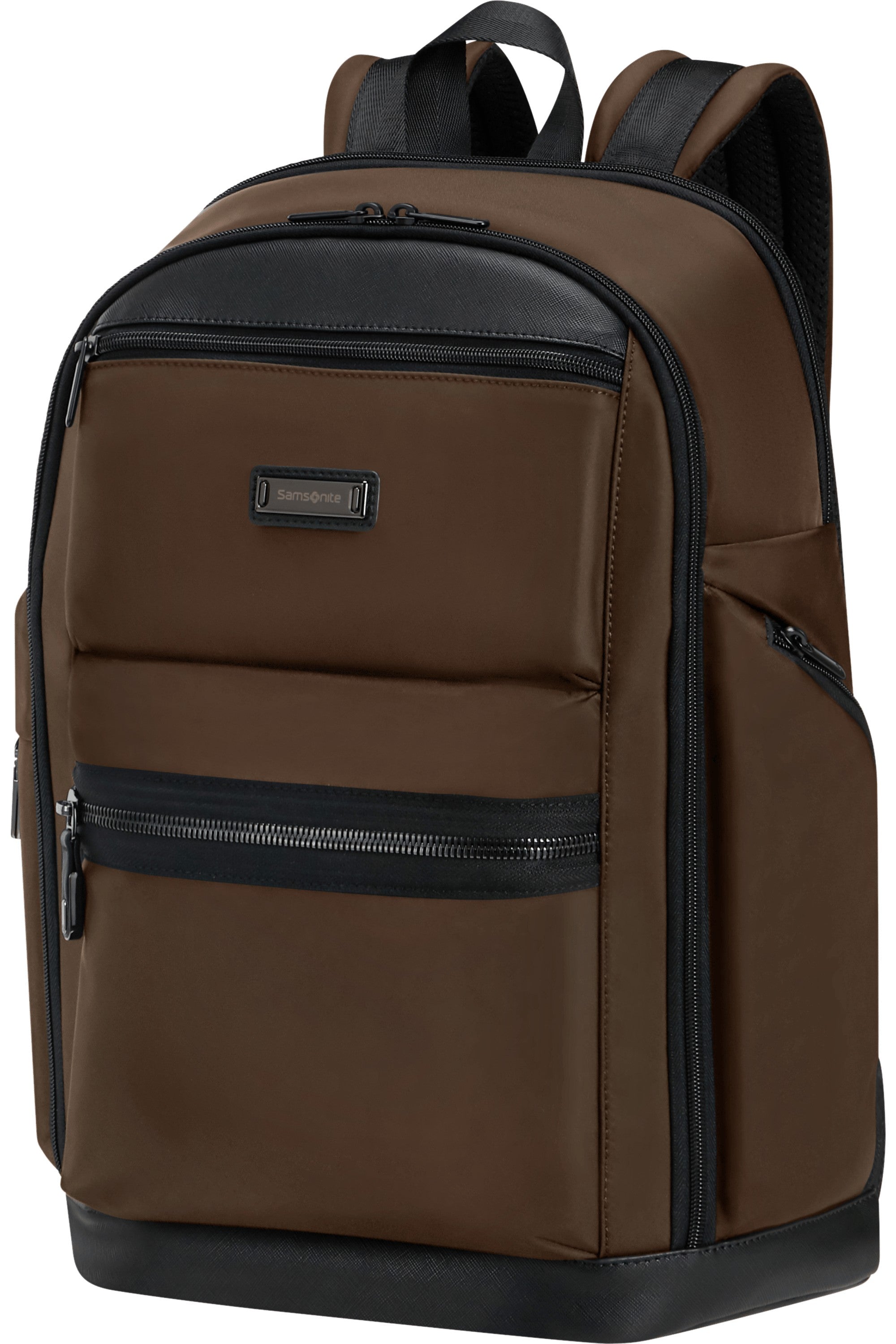 Samsonite zaini porta pc in tessuto "Relyon" Marrone 153266.1139 BROWN
