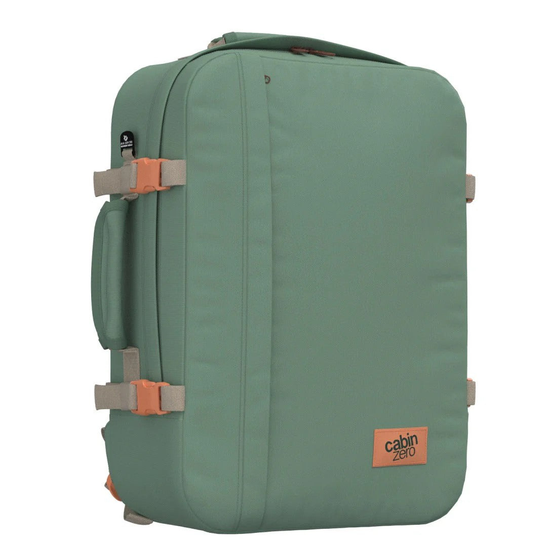 Cabin Zero zaino 44L da viaggio in tessuto "Classic" Verde CZ06.2401 SAGE FOREST