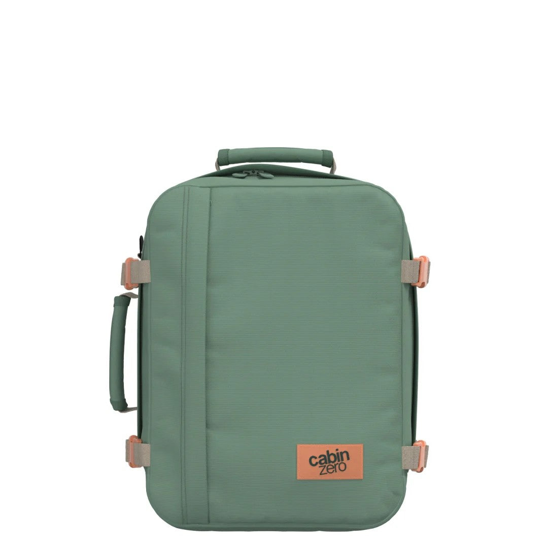 Cabin Zero zaino 28L da viaggio in tessuto "Classic" Verde CZ08.2401 SAGE FOREST
