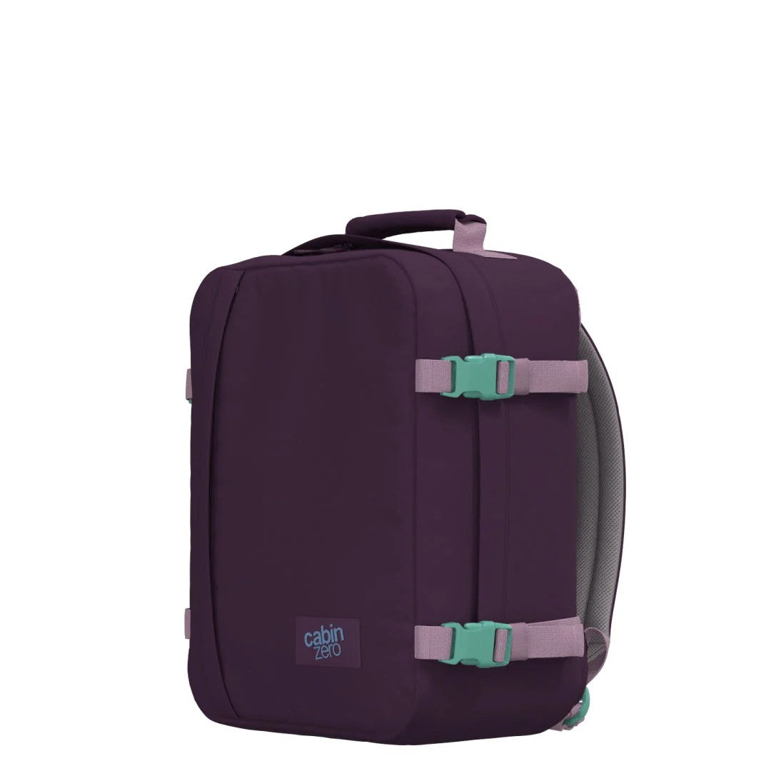Cabin Zero zaino 28L da viaggio in tessuto "Classic" Viola CZ08.2403 MIDNIGHT PURPLE
