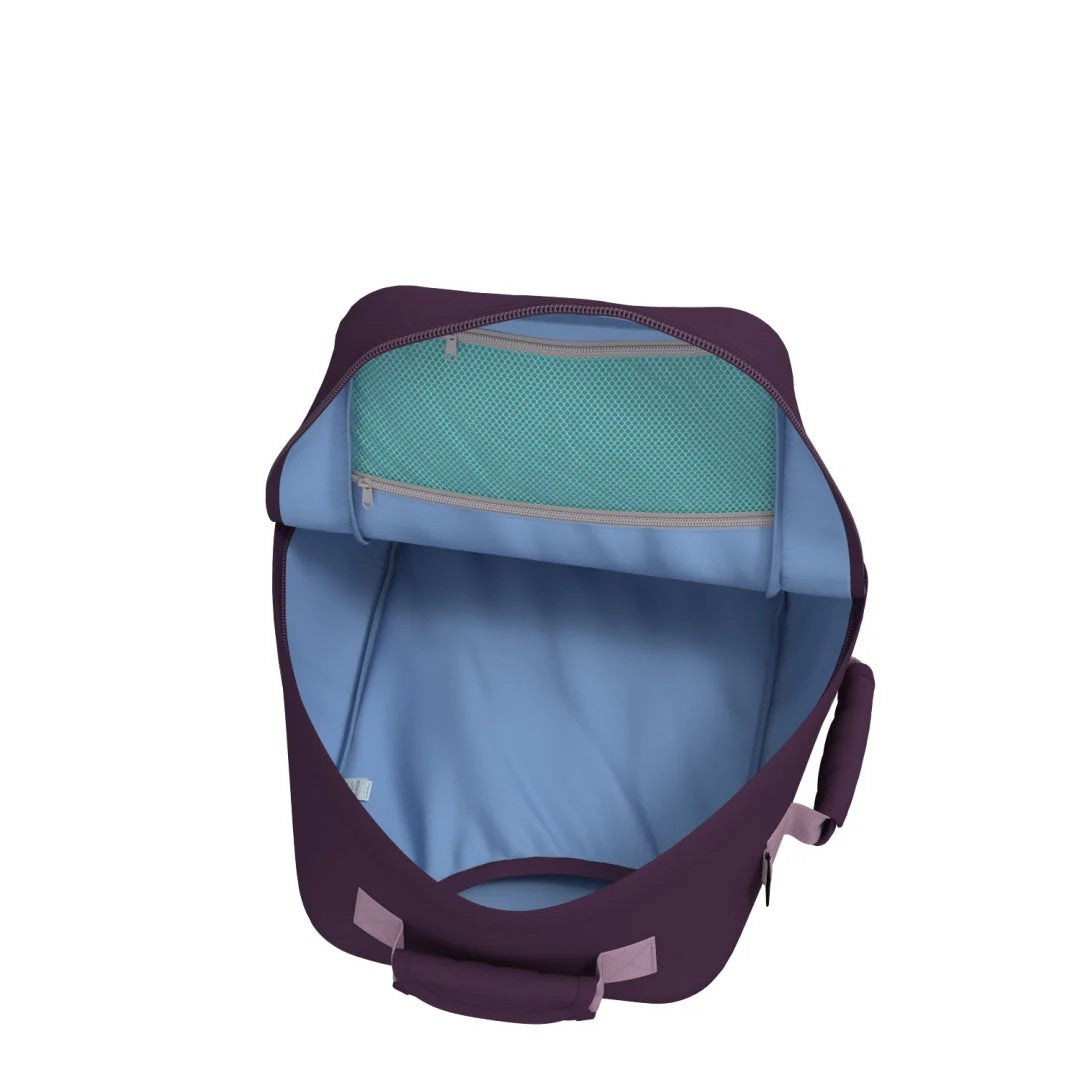Cabin Zero zaino 28L da viaggio in tessuto "Classic" Viola CZ08.2403 MIDNIGHT PURPLE