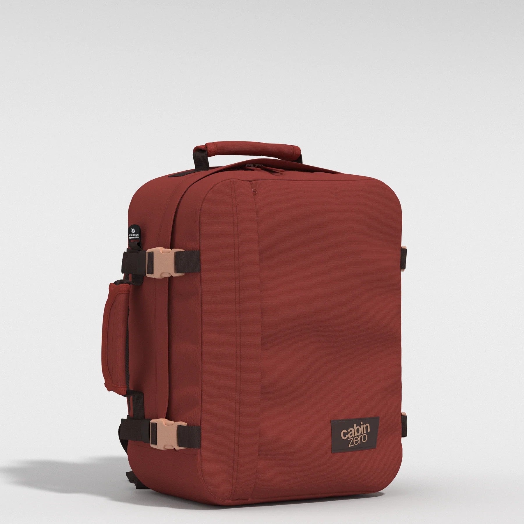 Cabin Zero zaino 28L da viaggio in tessuto "Classic" Rosso CZ08.2406 SANGRIA RED
