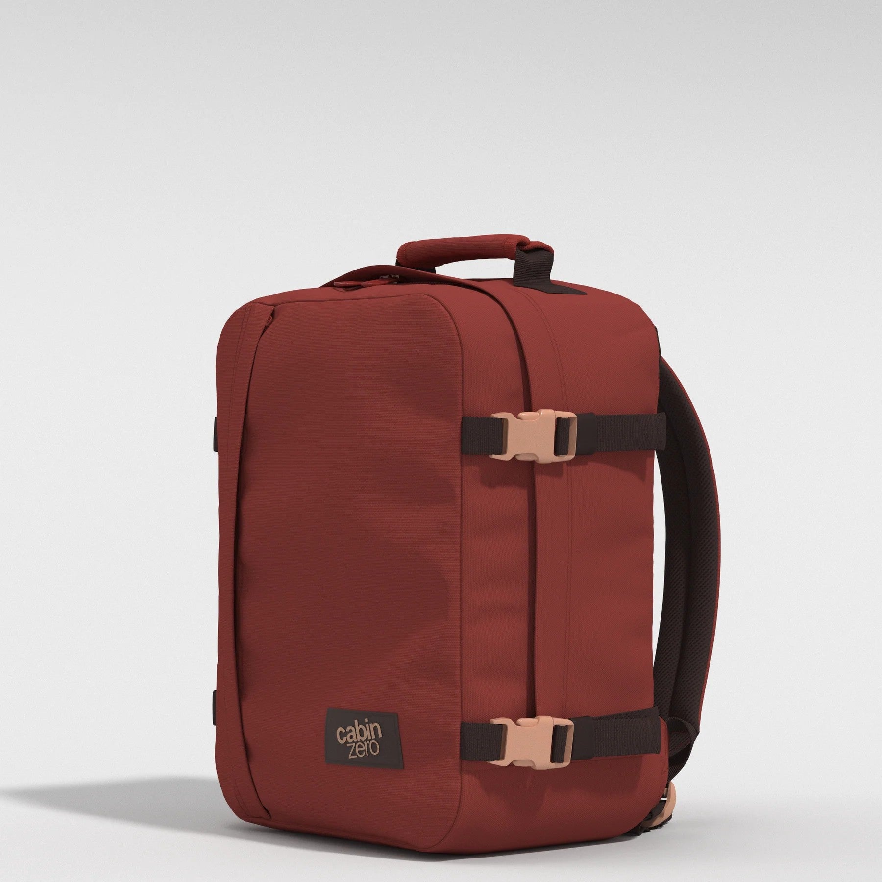 Cabin Zero zaino 28L da viaggio in tessuto "Classic" Rosso CZ08.2406 SANGRIA RED