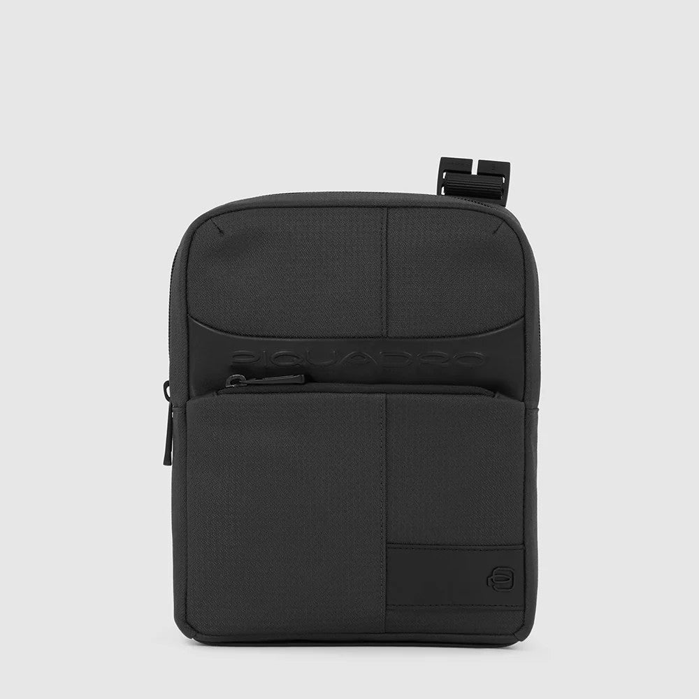 Piquadro borsello in tessuto e pelle "Wollem" Nero CA3084W129.N
