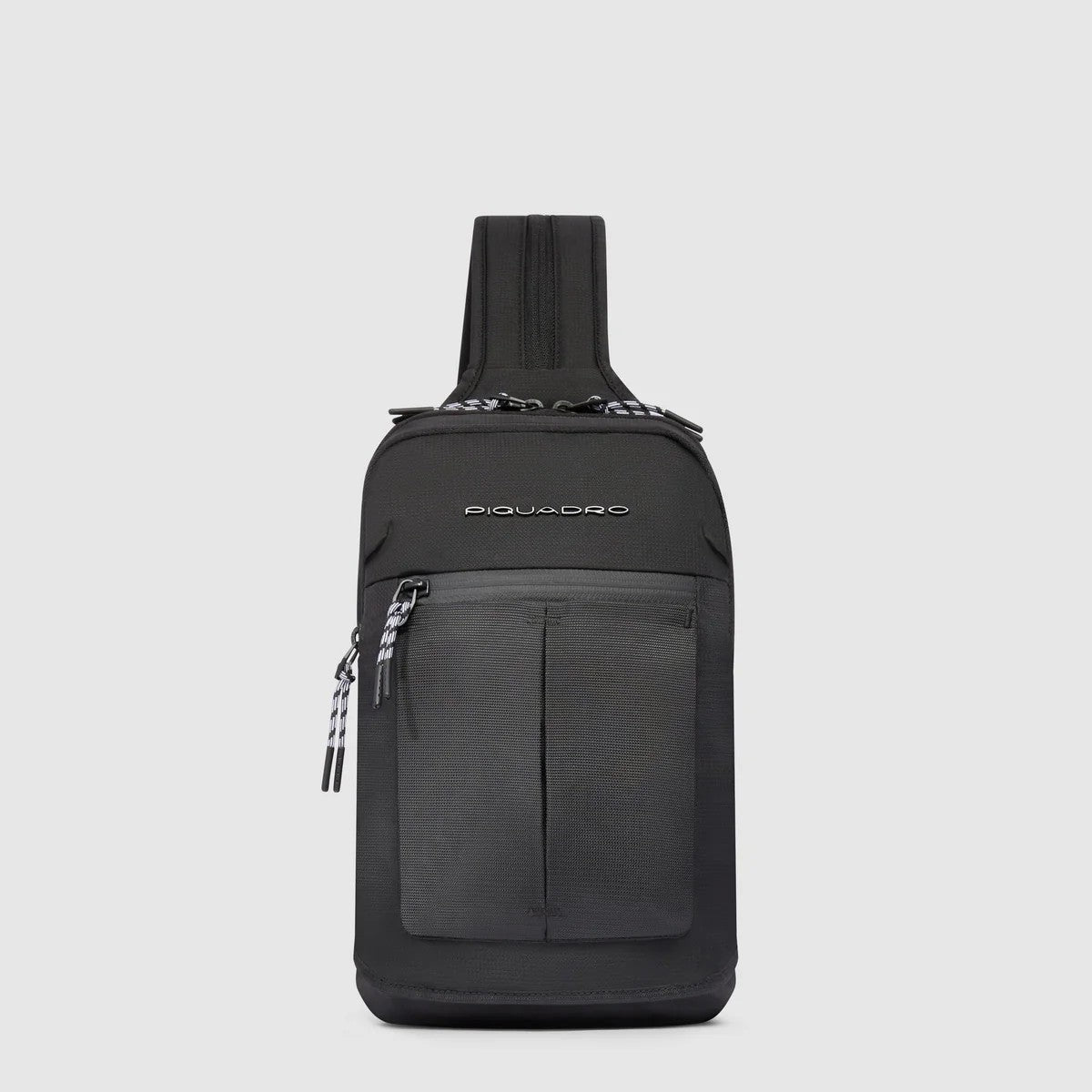 Piquadro monospalla in tessuto "Arne" Nero CA6694S125.N