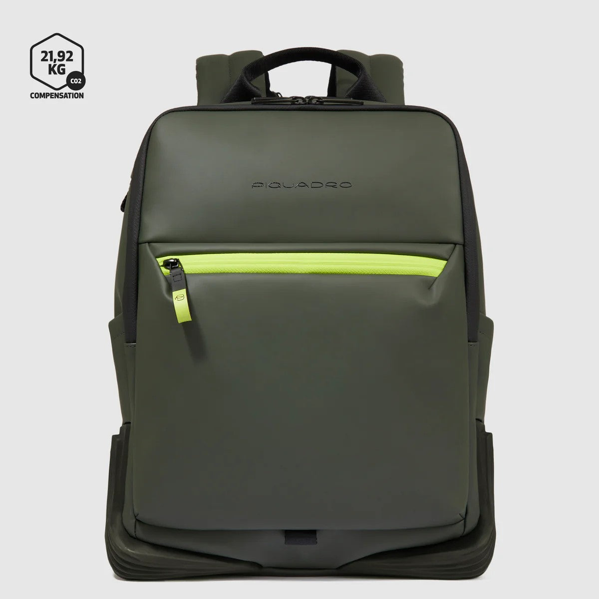 Piquadro zaino porta pc in tessuto tecnico "C2O" Verde CA6464C2OW.VE