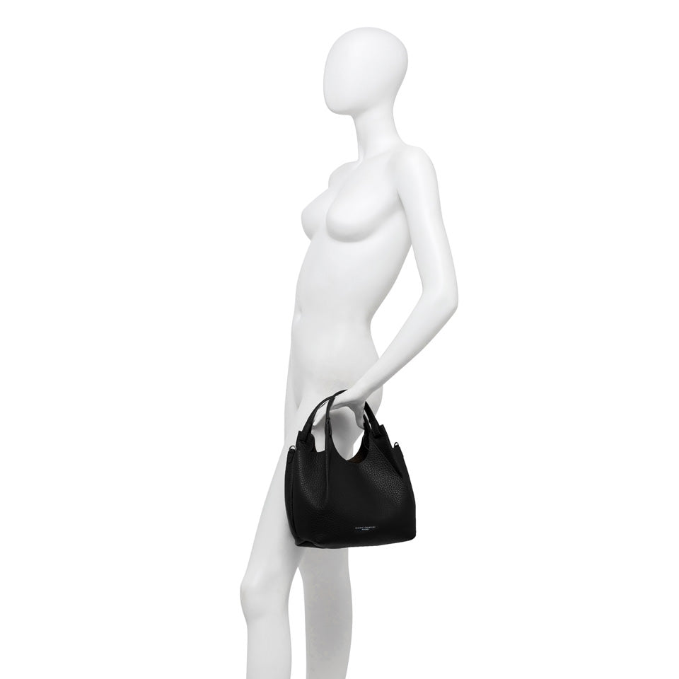 Gianni Chiarini borsa shopping in pelle "Dua" Argento BS9719RNGDBL.13860 SILVER-CARA