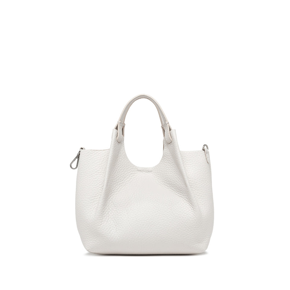 Gianni Chiarini borsa shopping in pelle "Dua" Avorio BS9719RNGDBL.13347 SABBIA-NATU