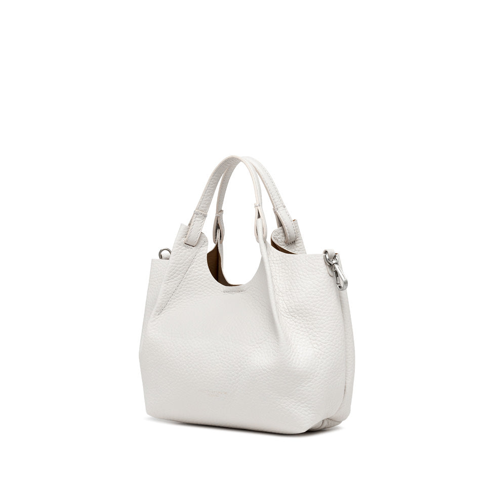 Gianni Chiarini borsa shopping in pelle "Dua" Avorio BS9719RNGDBL.13347 SABBIA-NATU