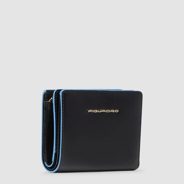 Piquadro portafogli in pelle "Blue Square" Nero PD6660B2R.N