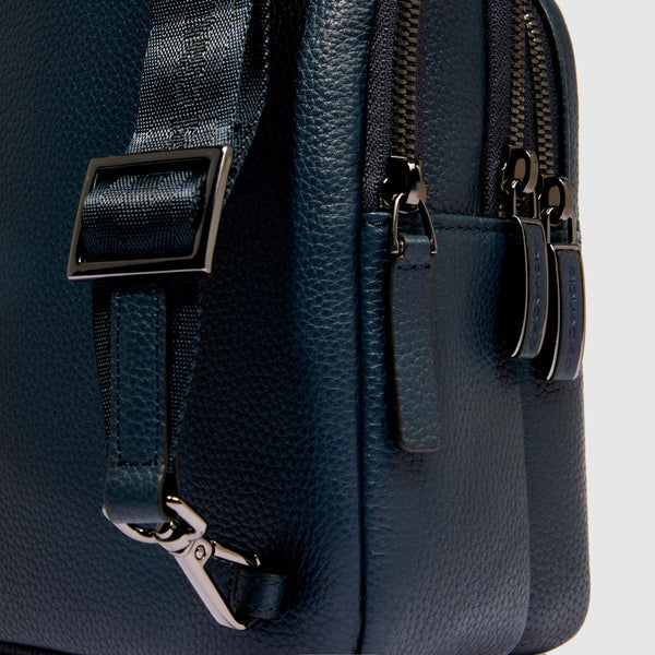 Piquadro borsello in pelle "Modus Special" Blu CA6303MOS.BLU