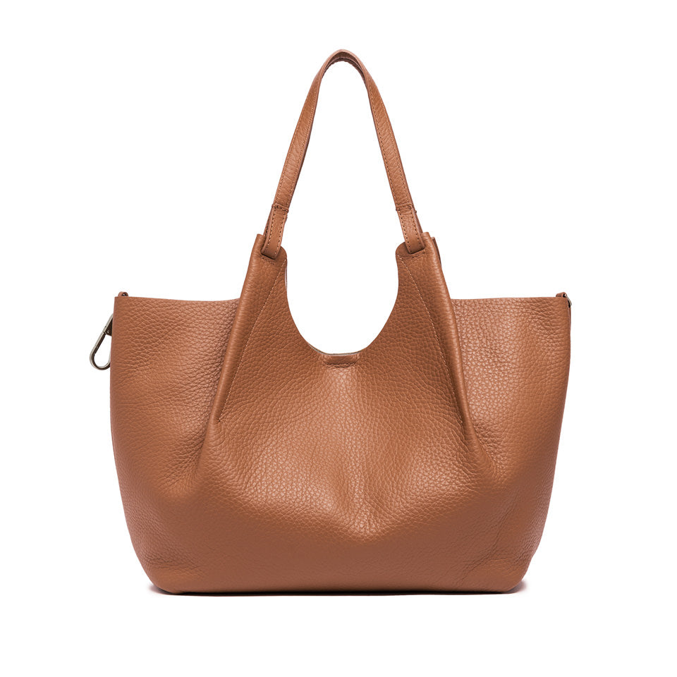 Gianni Chiarini borsa shopping in pelle "Dua" Cuoio BS9720RNGDBL.13857 CARAMELLO-S