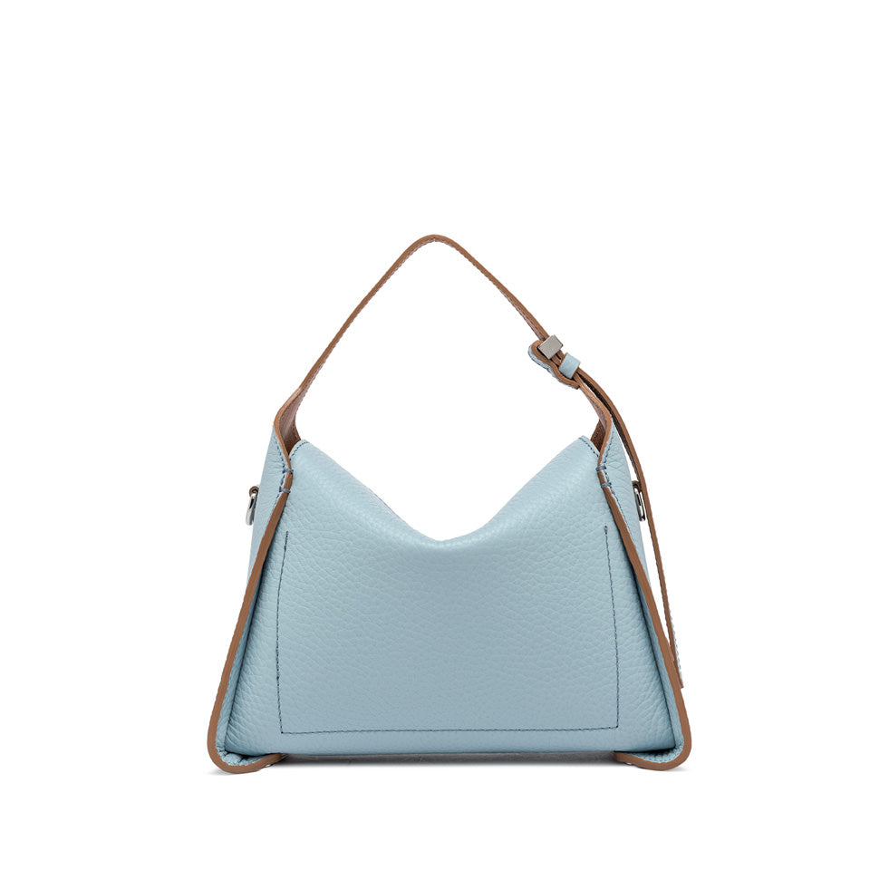Gianni Chiarini borsa a spalla in pelle "Penelope" Azzurro BS11351RNGDBL.13862 SKY-CARAME