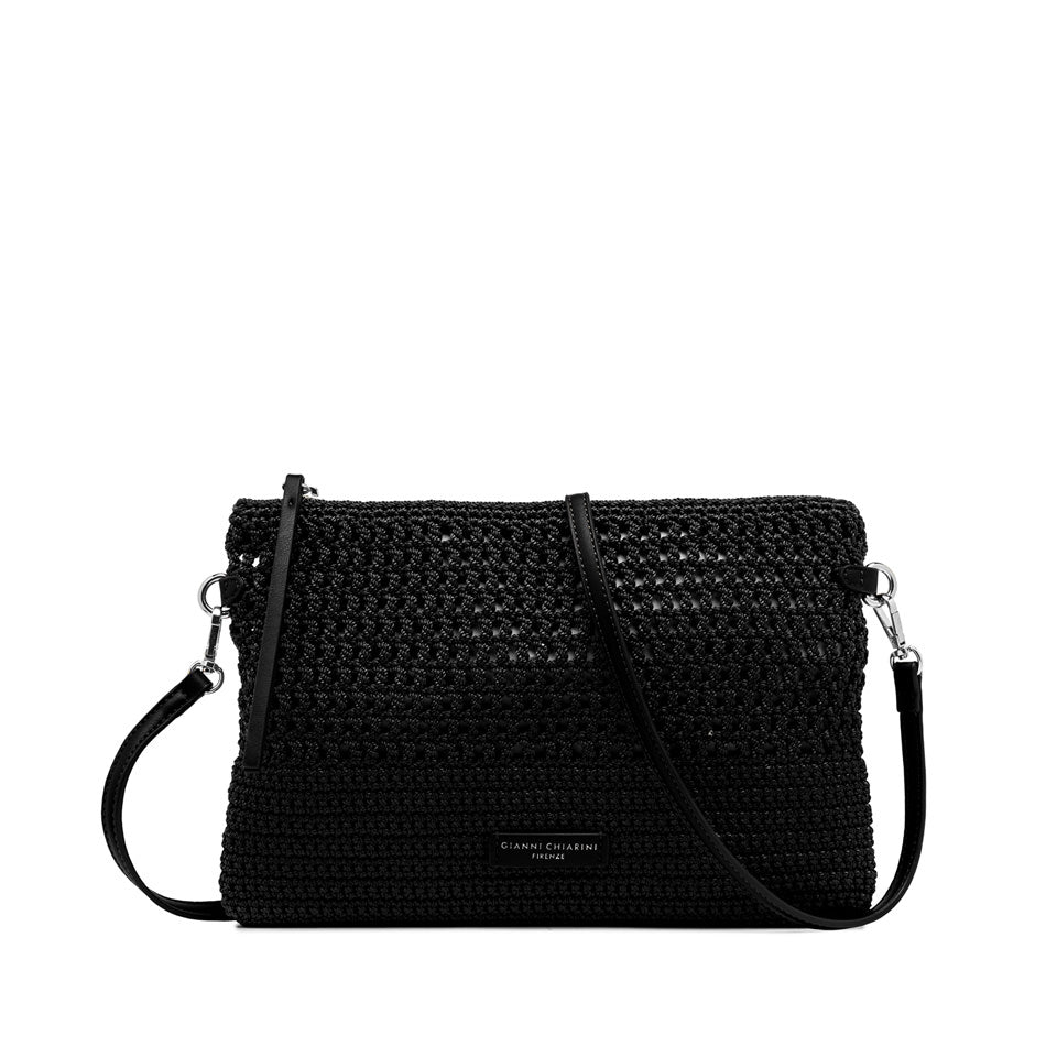 Gianni Chiarini pochette in tessuto "Victoria" Nero BS11580SMCRH.001 NERO