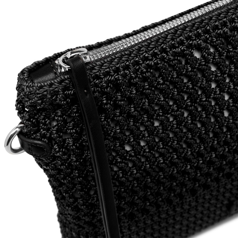Gianni Chiarini pochette in tessuto "Victoria" Nero BS11580SMCRH.001 NERO