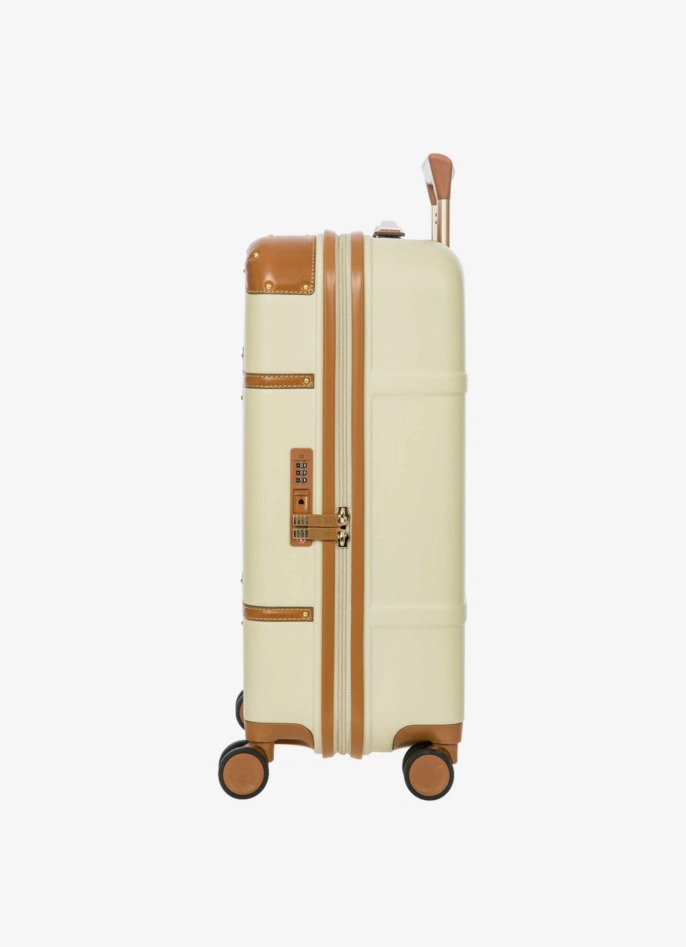 Bric's trolley cabina in policarbonato e pelle "Bellagio" Avorio BBG38301.014 CREAM