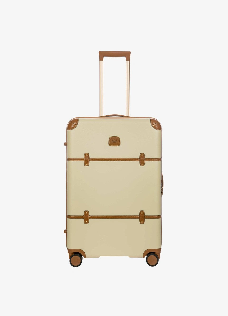 Bric's trolley medio in policarbonato e pelle "Bellagio" Avorio BBG38303.014 CREAM