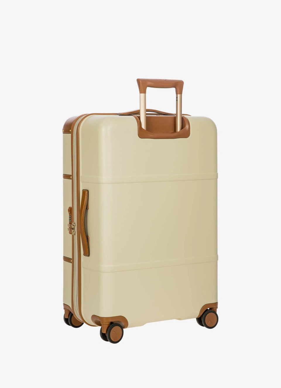 Bric's trolley medio in policarbonato e pelle "Bellagio" Avorio BBG38303.014 CREAM