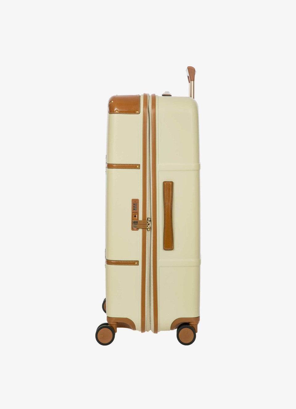 Bric's trolley grande in policarbonato e pelle "Bellagio" Avorio BBG38304.014 CREAM