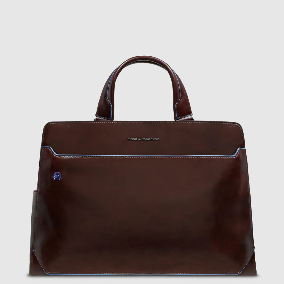 Piquadro borsa cartella da lavoro in pelle "Blue Square" Marrone CA6590B2.MO