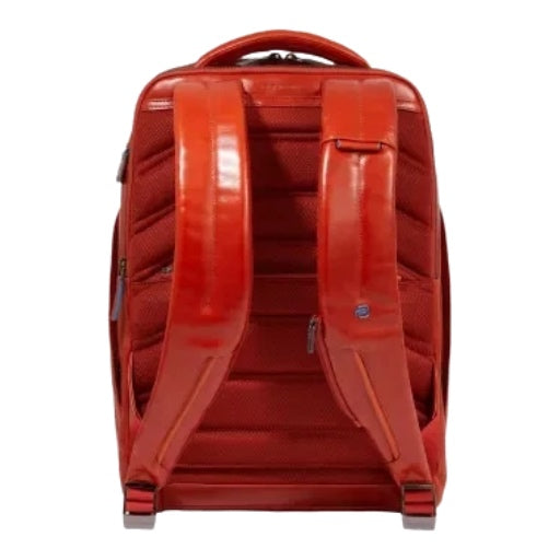 Piquadro zaino in pelle "Blue Square" Arancione CA6593B2.CU4