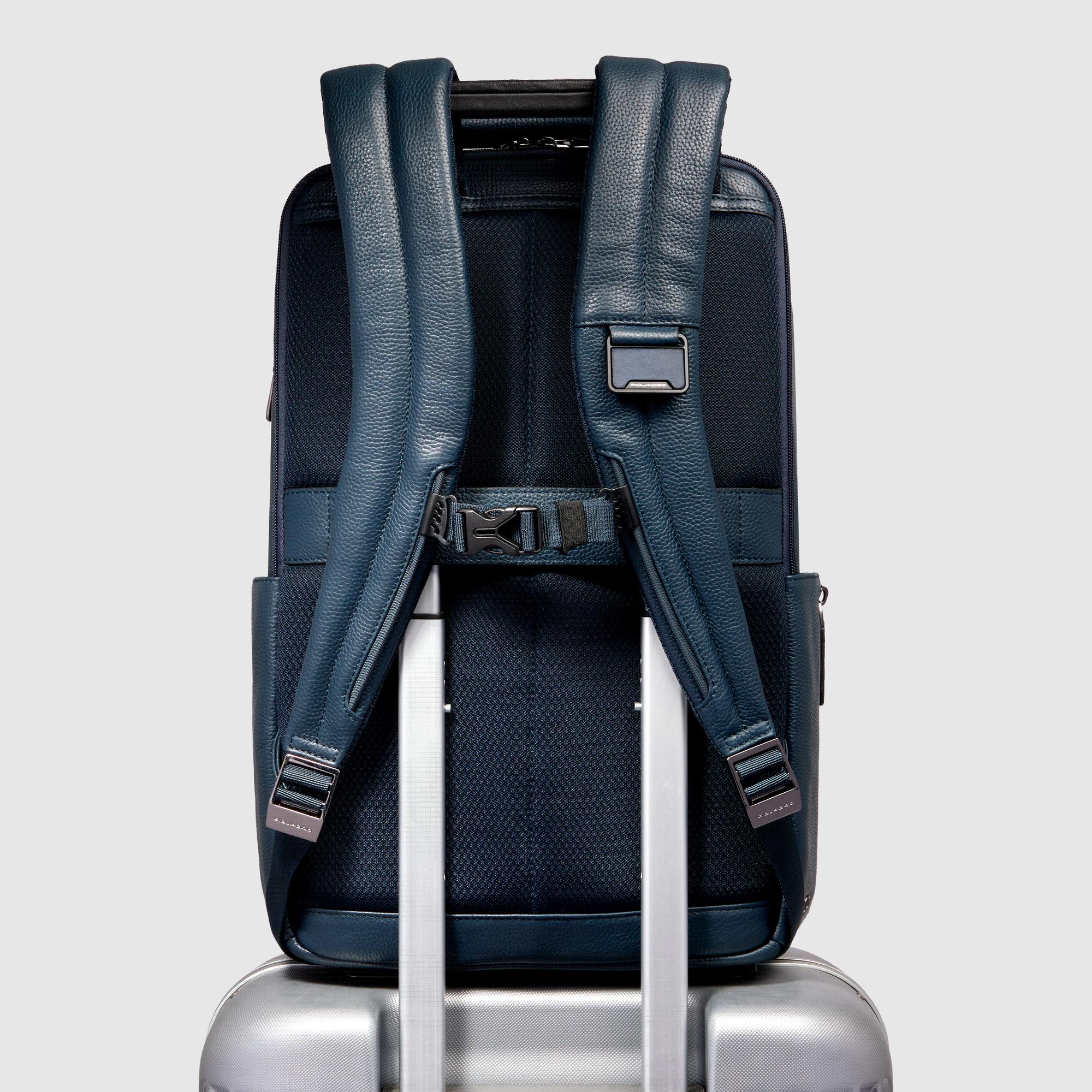 Piquadro zaino in pelle "Modus Special" Blu CA6645MOS.BLU