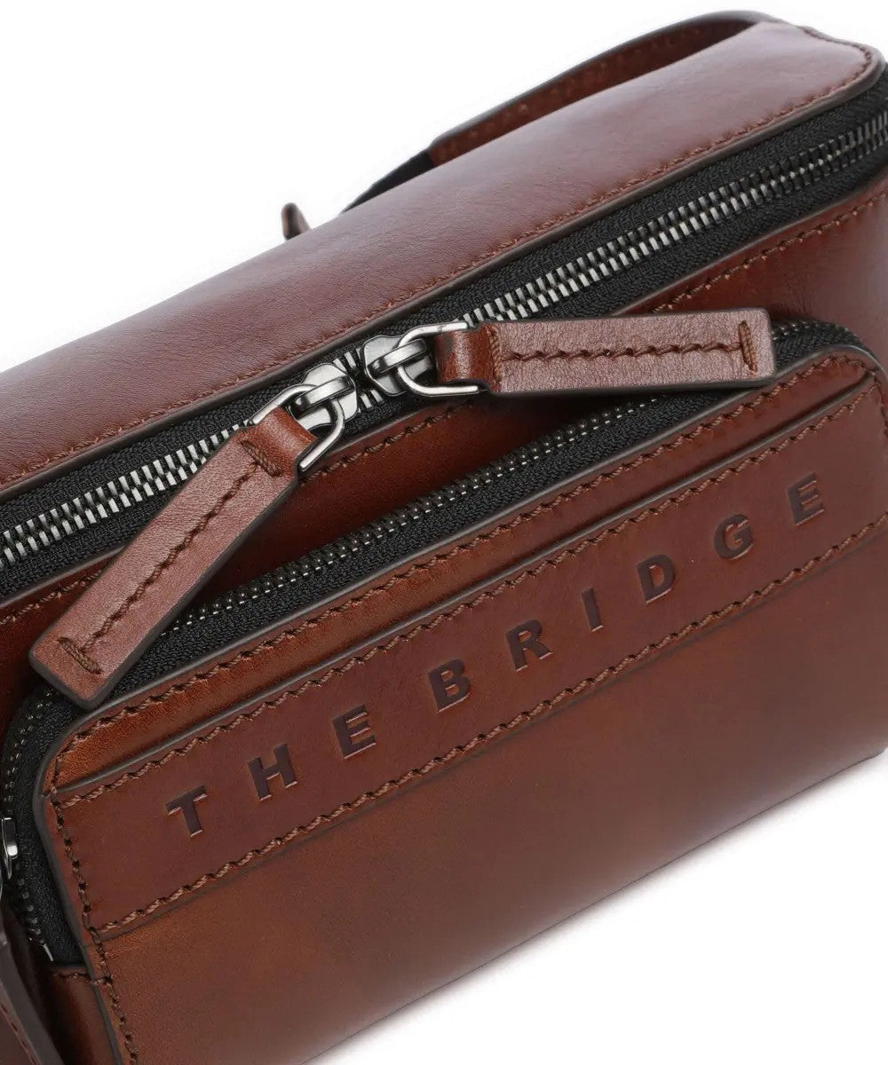 The Bridge marsupio in pelle "Giacomo" Marrone 072805EX.1A