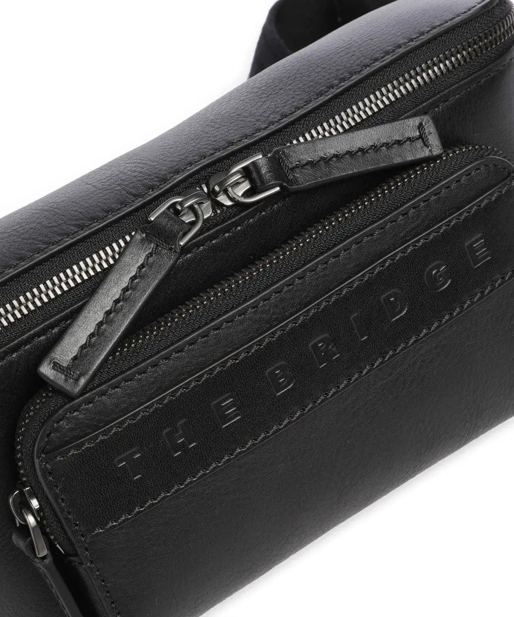 The Bridge marsupio in pelle "Giacomo" Nero 072805EX.7R