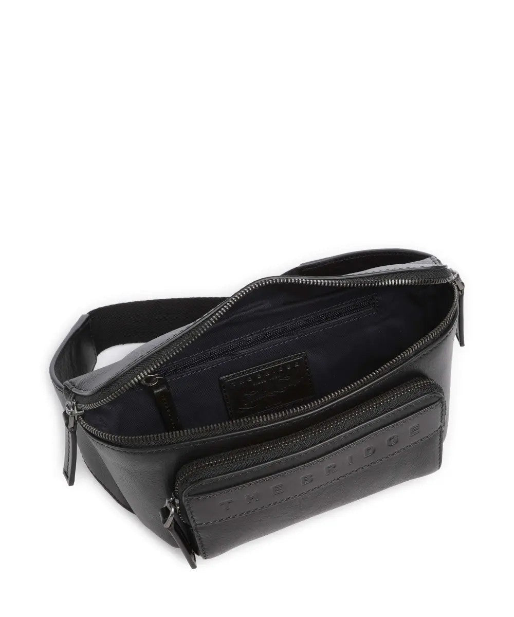 The Bridge marsupio in pelle "Giacomo" Nero 072805EX.7R