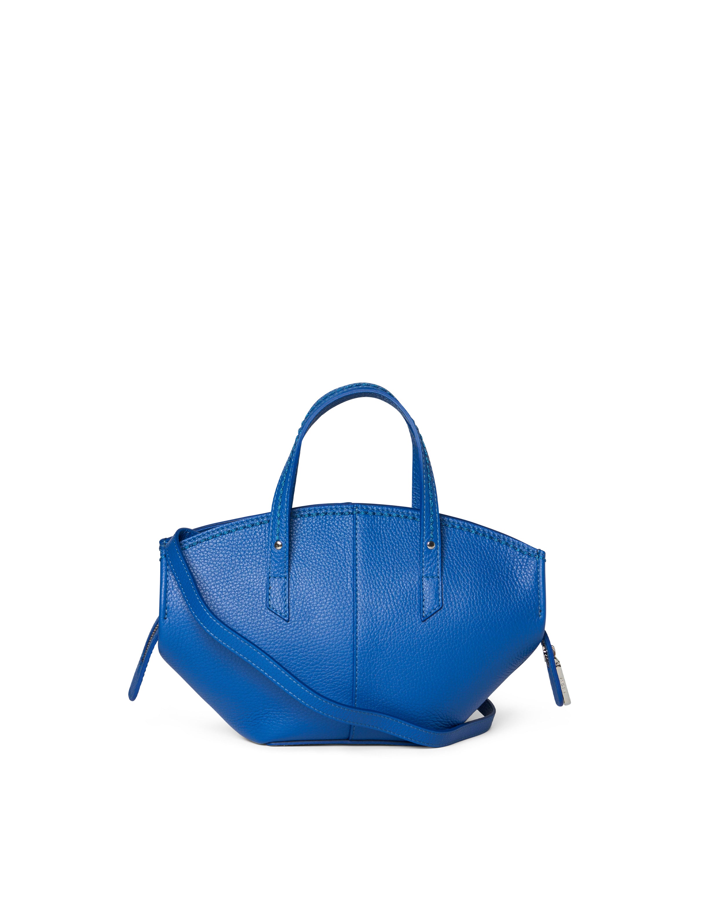 Visonà borsa a mano in pelle "Sunrise" Azzurro 25110.ENERGIA