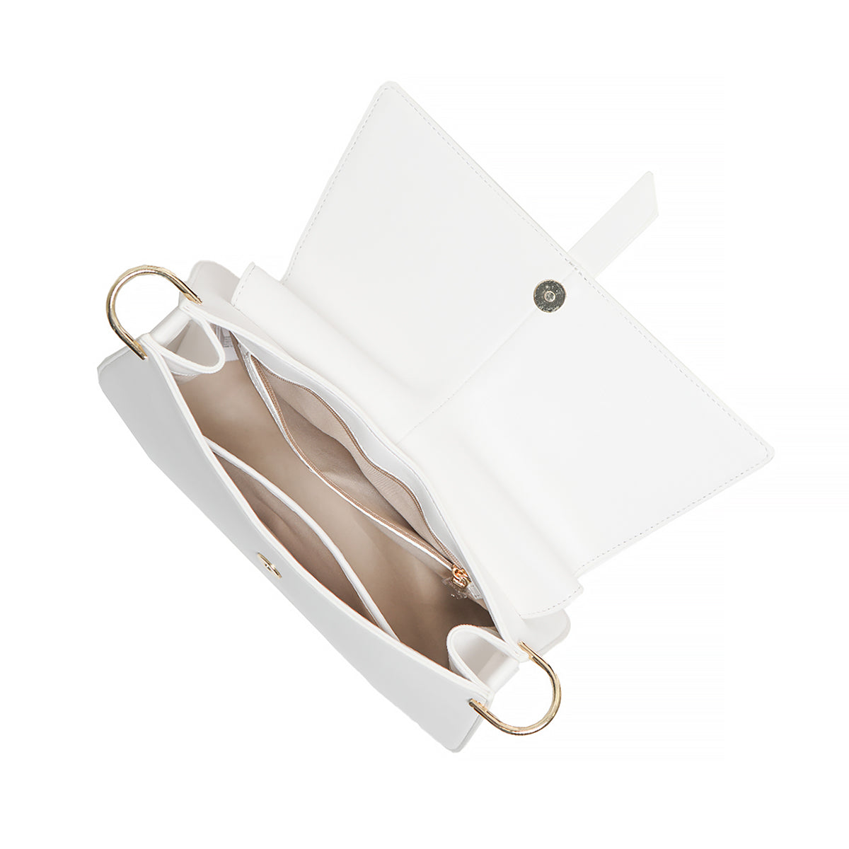 BY BYBLOS borsa a spalla in ecopelle "Giselle" Bianco BYBS89A02.WHITE
