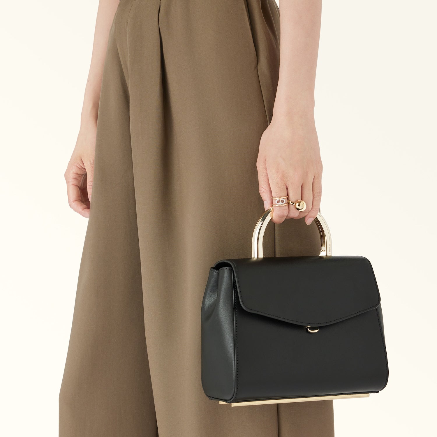 Furla borsa a mano in pelle "Furla Meridiana" Nero WB01704.O6000 NERO