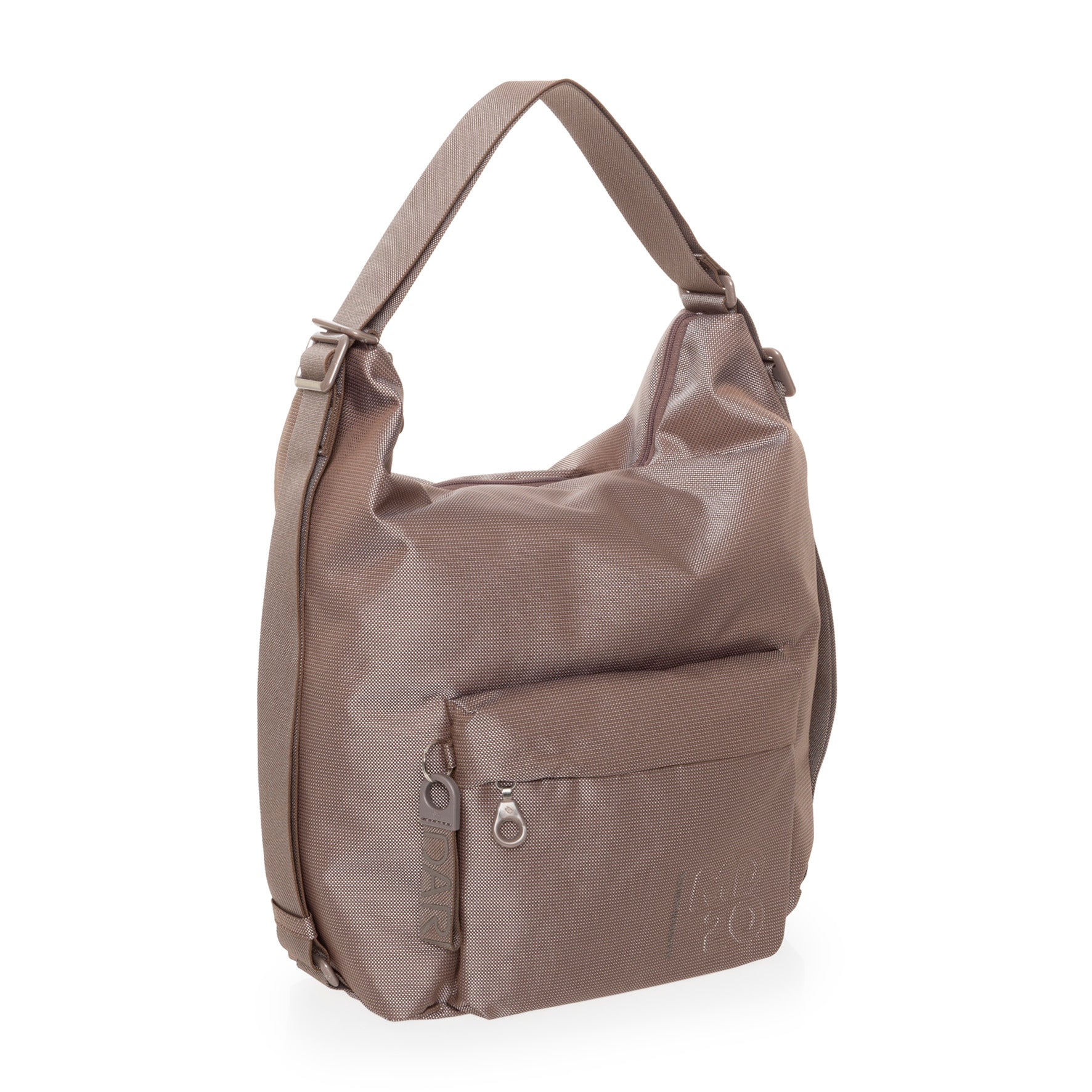 Mandarina Duck borsa zaino in tessuto "MD20" Beige QMT09.09K TAUPE