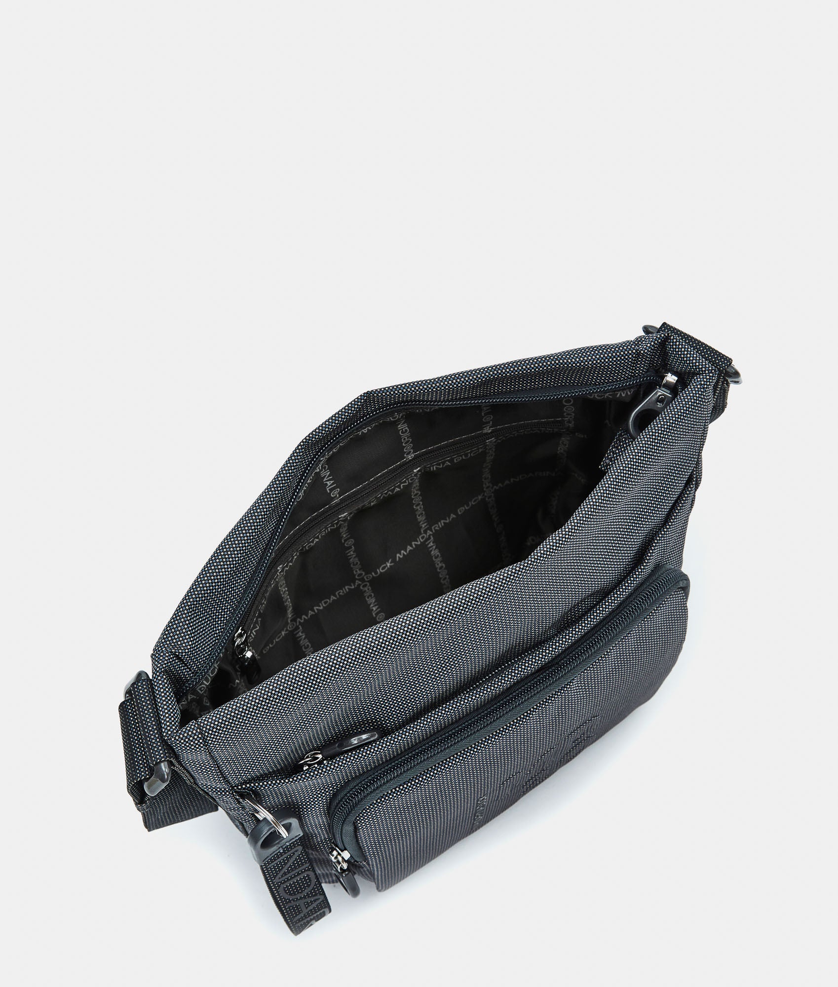 Mandarina Duck borsa a tracolla in tessuto "MD20" Grigio QMT43.465 STEEL